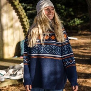 Recycled Oversized Knit Sweater